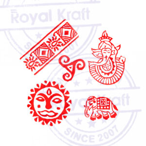 Religious Wooden Stamps - Set