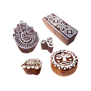Religious Wooden Stamps - Set