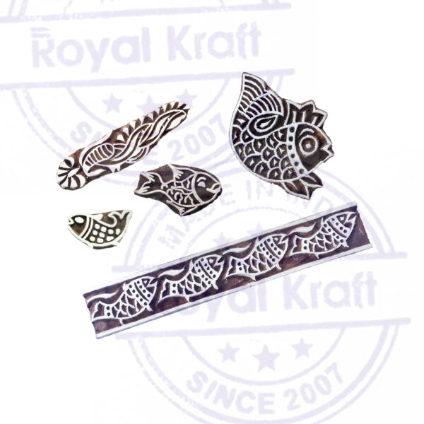 Animal Wooden Stamps - Set