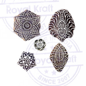 Assorted Wooden Stamps - Set