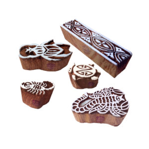 Animal Wooden Stamps - Set