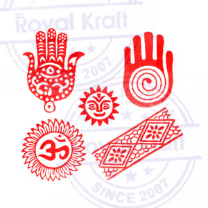 Religious Wooden Stamps - Set
