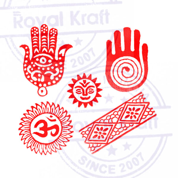 Religious Wooden Stamps - Set