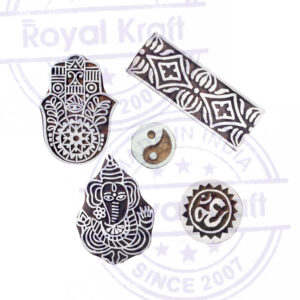 Religious Wooden Stamps - Set