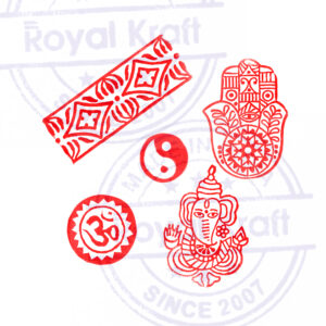 Religious Wooden Stamps - Set