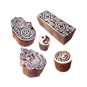 Religious Wooden Stamps - Set