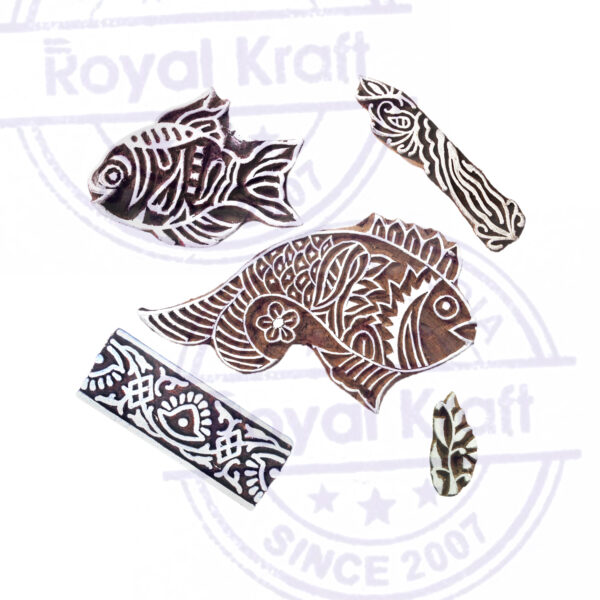 Animal Wooden Stamps - Set