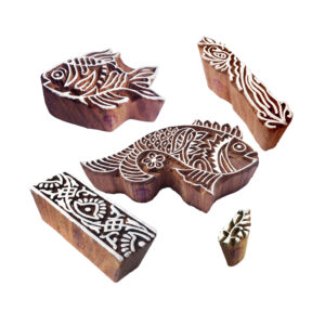 Animal Wooden Stamps - Set