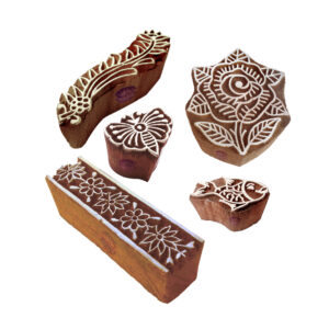 Assorted Wooden Stamps - Set