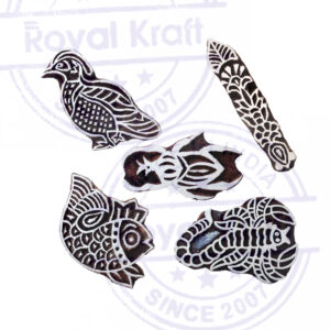 Animal Wooden Stamps - Set