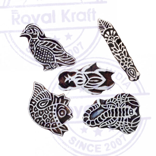 Animal Wooden Stamps - Set
