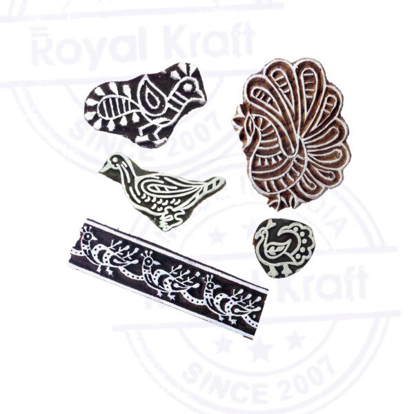 Animal Wooden Stamps - Set