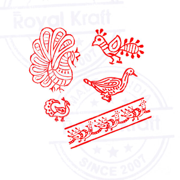Animal Wooden Stamps - Set