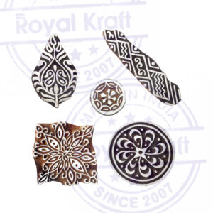 Assorted Wooden Stamps - Set