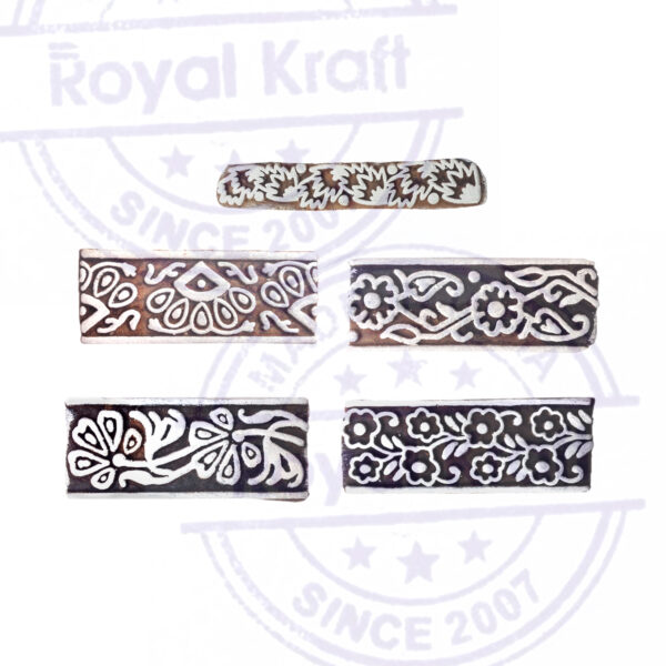 Border Wooden Stamps - Set