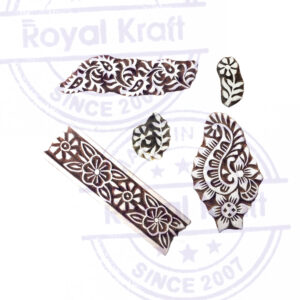 Paisley Wooden Stamps - Set