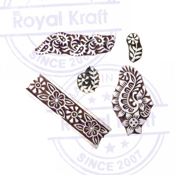 Paisley Wooden Stamps - Set