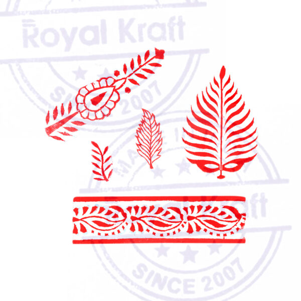 Indian Wooden Stamps - Set