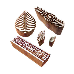 Indian Wooden Stamps - Set