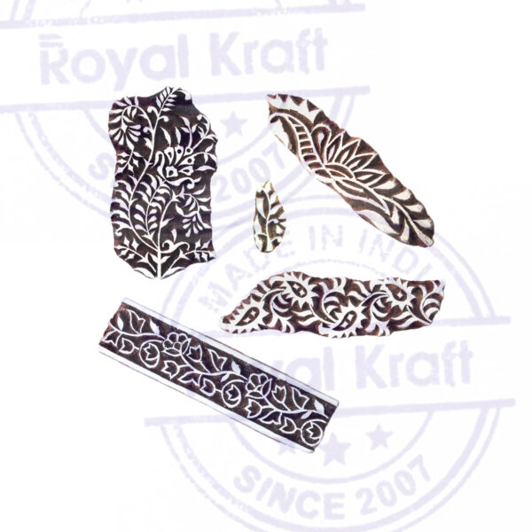 Border Wooden Stamps - Set