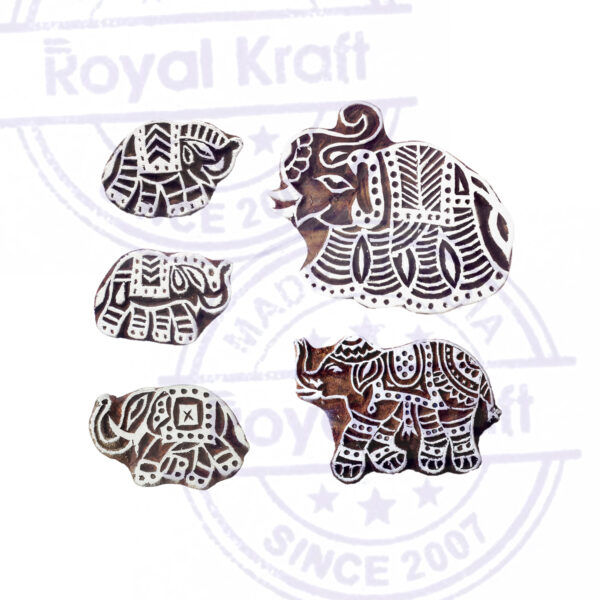 Animal Wooden Stamps - Set