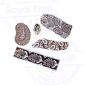 Paisley Wooden Stamps - Set