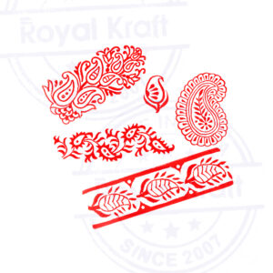 Paisley Wooden Stamps - Set