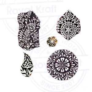 Assorted Wooden Stamps - Set