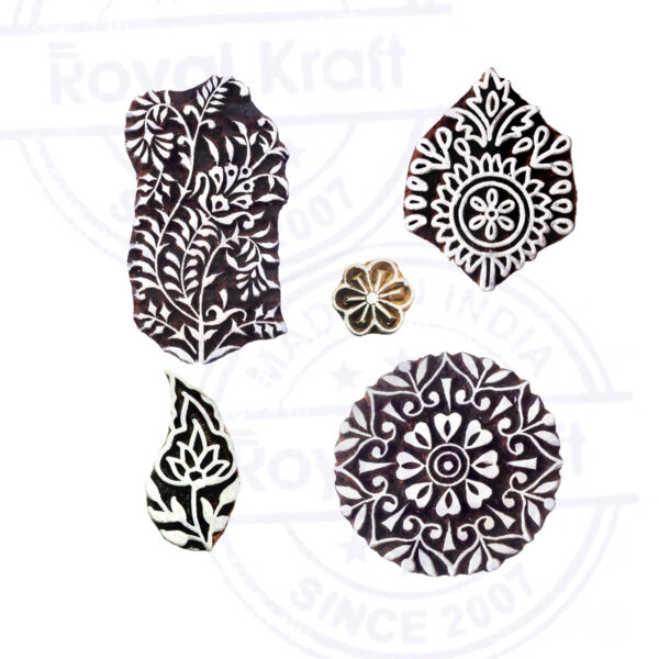 Assorted Wooden Stamps - Set