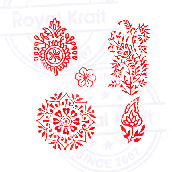 Assorted Wooden Stamps - Set