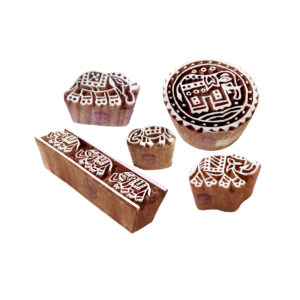 Animal Wooden Stamps - Set