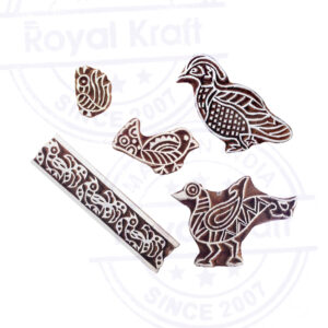Animal Wooden Stamps - Set