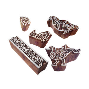 Animal Wooden Stamps - Set