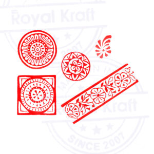 Assorted Wooden Stamps - Set