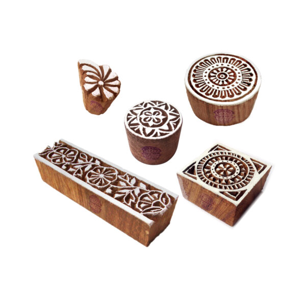 Assorted Wooden Stamps - Set
