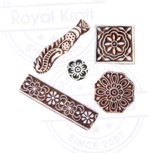 Assorted Wooden Stamps - Set