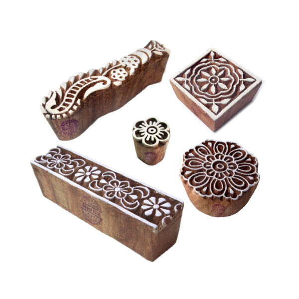 Assorted Wooden Stamps - Set