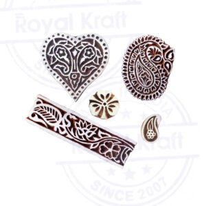 Paisley Wooden Stamps - Set
