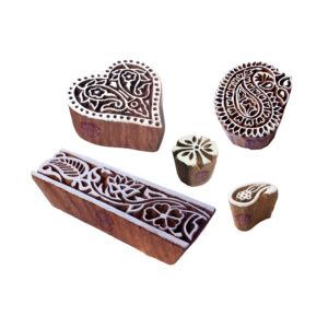 Paisley Wooden Stamps - Set