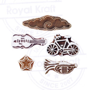 Musical Wooden Stamps - Set