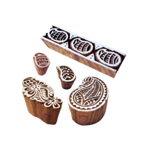 Paisley Wooden Stamps - Set