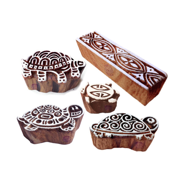 Animal Wooden Stamps - Set
