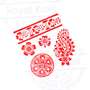 Assorted Wooden Stamps - Set