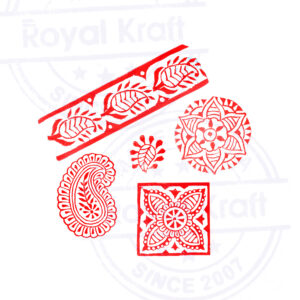 Paisley Wooden Stamps - Set