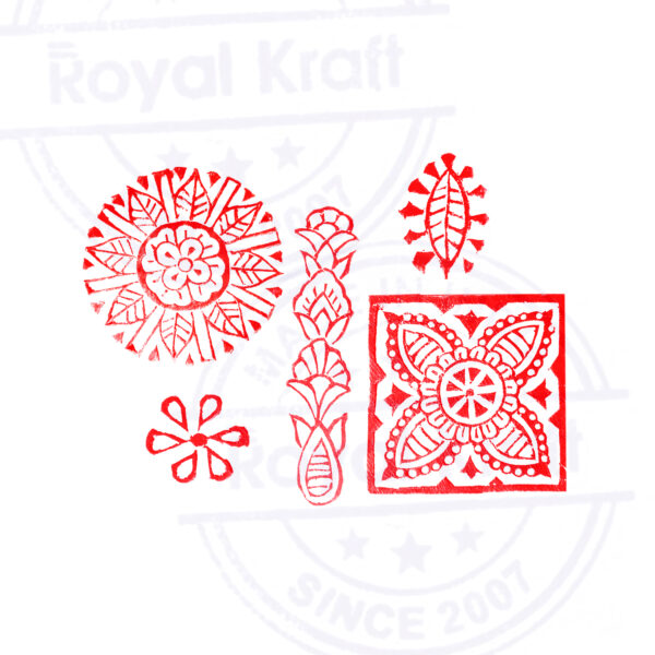 Assorted Wooden Stamps - Set