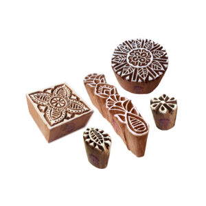 Assorted Wooden Stamps - Set