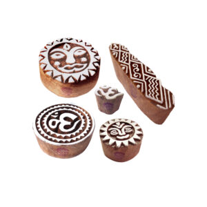 Religious Wooden Stamps - Set