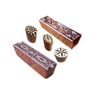 Border Wooden Stamps - Set