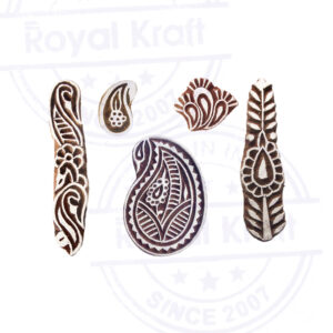Paisley Wooden Stamps - Set