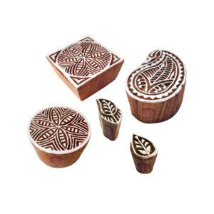 Paisley Wooden Stamps - Set